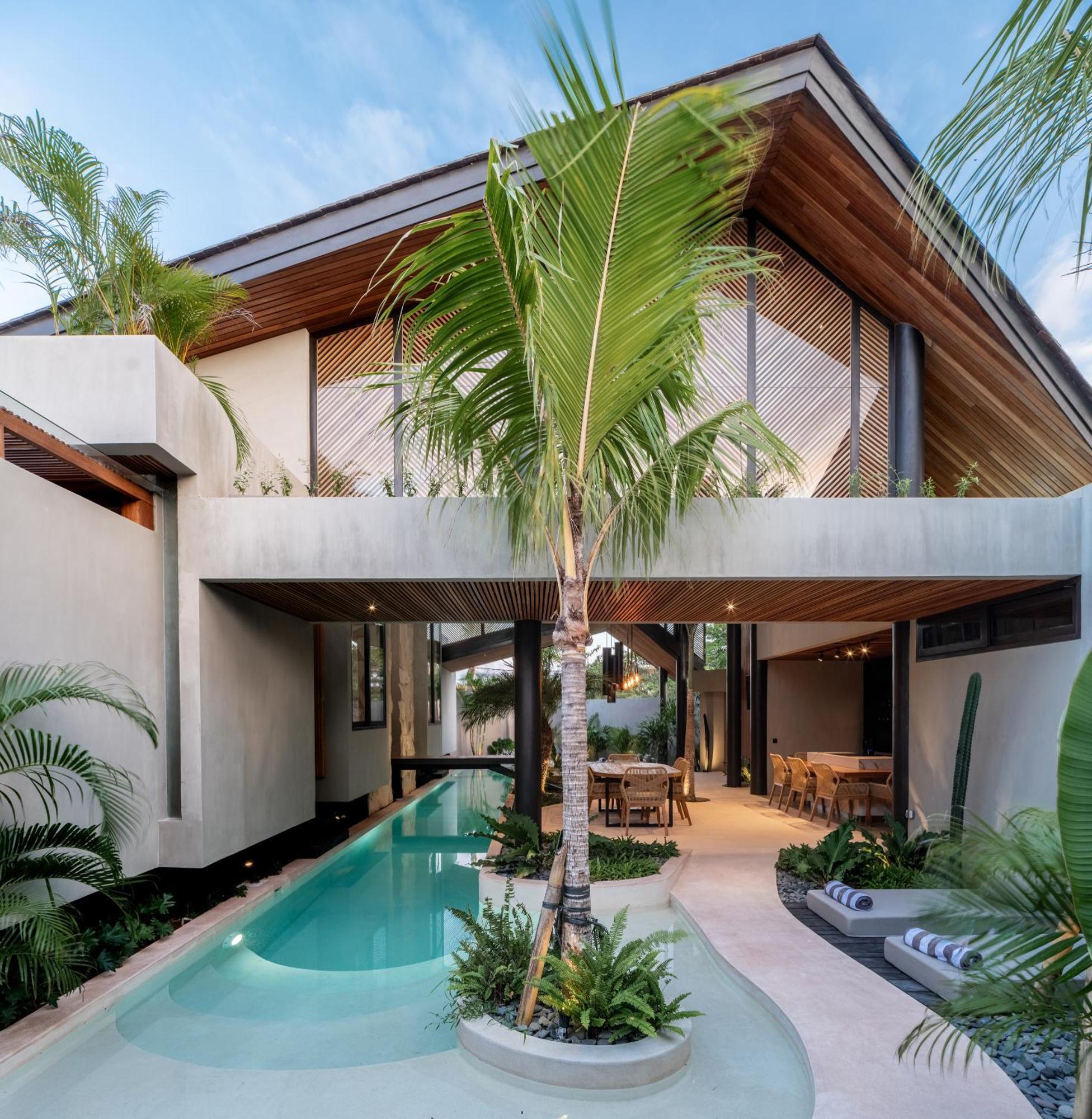 Villa Feh Bali By House Of Winds - Neo Tropical Eden Near Canggu Kerobokan Exterior foto