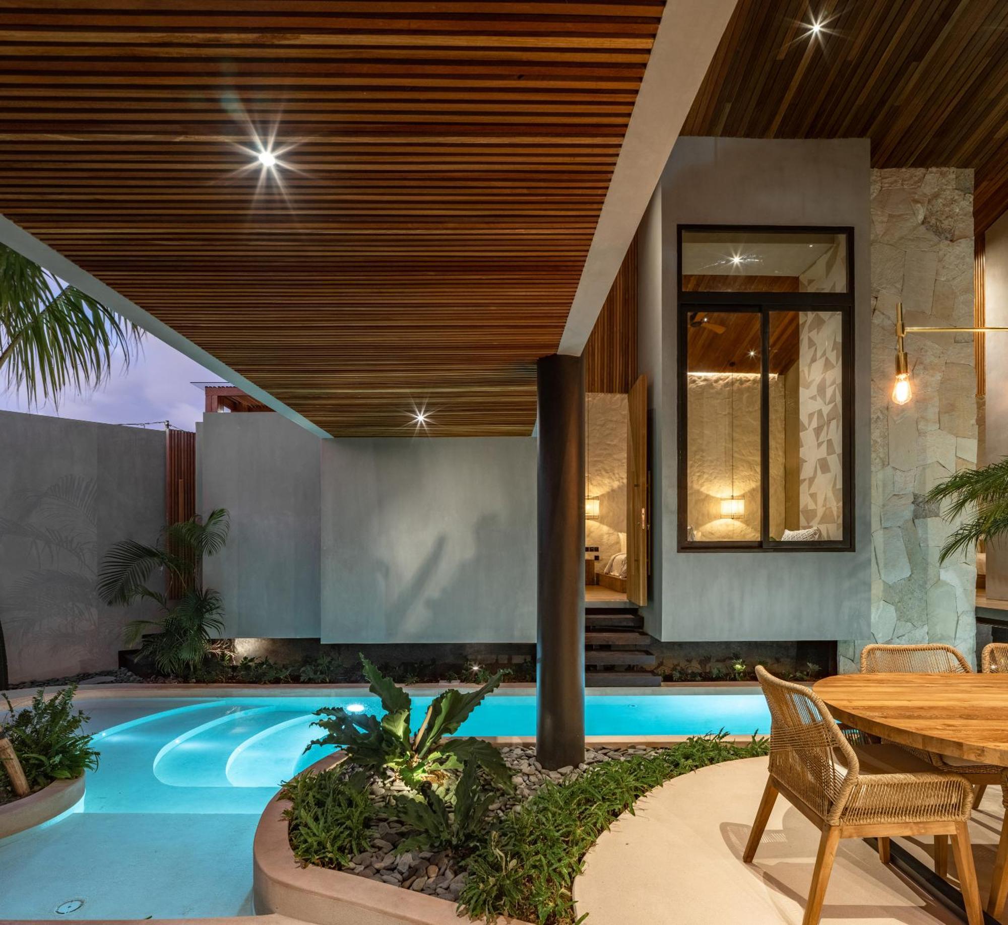 Villa Feh Bali By House Of Winds - Neo Tropical Eden Near Canggu Kerobokan Exterior foto