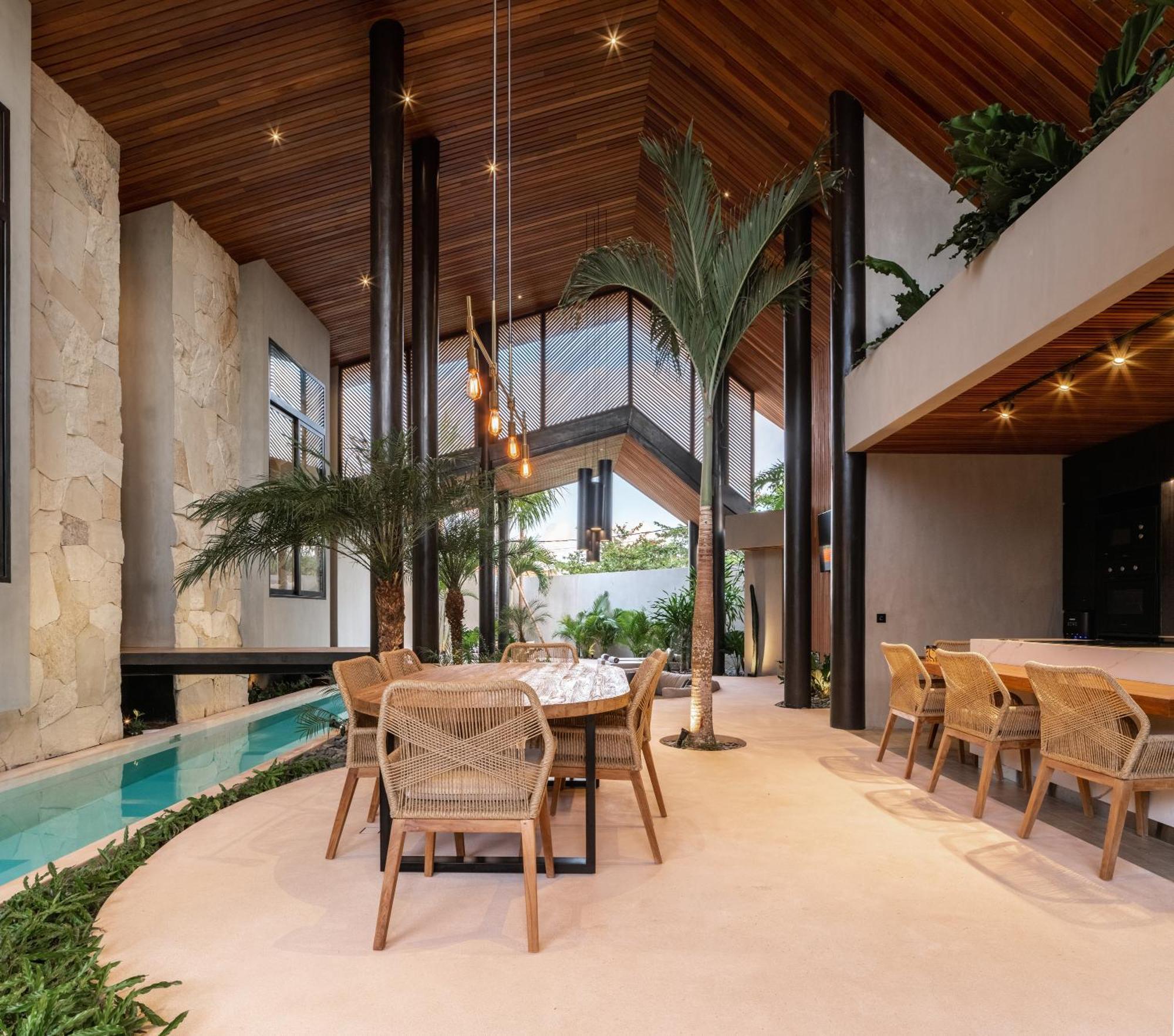 Villa Feh Bali By House Of Winds - Neo Tropical Eden Near Canggu Kerobokan Exterior foto